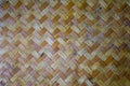 Native Thai style bamboo pattern Royalty Free Stock Photo