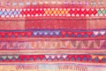 Native Thai style cloth pattern Royalty Free Stock Photo