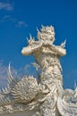 Native Thai style giant statue Royalty Free Stock Photo