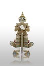 Native Thai style giant statues Royalty Free Stock Photo