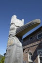 Native totem pole, Tofino