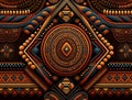 Native traditional pattern background of Africa. Concept for African World Heritage Day. Generative AI