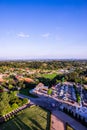 Native village with car parking in Chiang Rai province Royalty Free Stock Photo