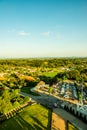 Native village with car parking in Chiang Rai province Royalty Free Stock Photo