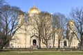 The Nativity of Christ Cathedral in Riga, Latvia. Byzantine-styled Orthodox cathedral, the largest in the Baltic region Royalty Free Stock Photo