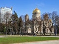 The Nativity of Christ Orthodox Cathedral near to the Radisson Hotel in Esplanade park