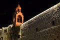 Nativity church at Christmas eve in Bethlehem, West bank, Palestine, Israel Royalty Free Stock Photo