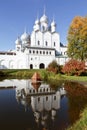 The Nativity Church in the Rostov Kremlin Royalty Free Stock Photo