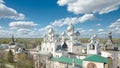 The Nativity Church in the Rostov Kremlin timelapse, Rostov the Great, Russia Royalty Free Stock Photo