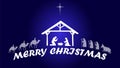 The Nativity of Jesus Christ. Merry Christmas