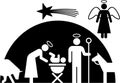 Nativity pictogram