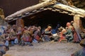 Nativity Scene, Birth of Jesus, Saint Blaise church in Zagreb