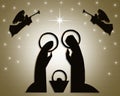 Nativity Scene Christmas Royalty Free Stock Photo