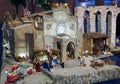 Nativity Scene in Rome, Italy Royalty Free Stock Photo