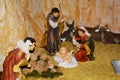 Nativity scene, holy birth Royalty Free Stock Photo