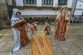 Nativity scene in Tui - Portugal Royalty Free Stock Photo