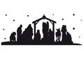 Nativity Silhouette