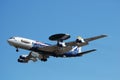 NATO awacs E-3A Royalty Free Stock Photo