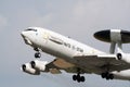 NATO E-3 radar plane Royalty Free Stock Photo