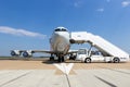 NATO E-3 Sentry AWACS radar plane Royalty Free Stock Photo