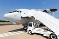 NATO E-3 Sentry AWACS radar plane Royalty Free Stock Photo