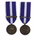 NATO peacekeeper medal Kosovo