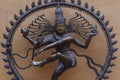 Natraj, the fierce dance form of Lord Shiva. Nataraja Royalty Free Stock Photo