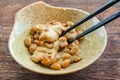 Natto, Japanese fermented soybeans