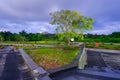 Natuna Island Grand Mosque Garden Landscape