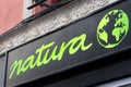 Natura logo on Natura store