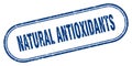 Natural antioxidants stamp