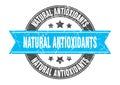 natural antioxidants stamp Royalty Free Stock Photo