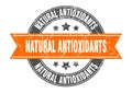 natural antioxidants stamp Royalty Free Stock Photo