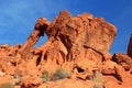 Valley of Fire State Park, Elephant Rock in Morning Light, Nevada, USA Royalty Free Stock Photo