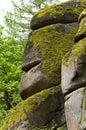 Natural artwork in Rock formation, Black Forest