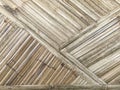 natural asian oriental style dry bamboo wall design background.