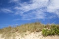 Natural background of dunes Royalty Free Stock Photo