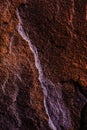 A natural background made of multi-colored wild stone close-up. View from above Royalty Free Stock Photo