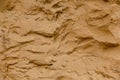 Sand wall texture in a sand pit Royalty Free Stock Photo