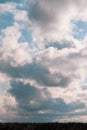 Gray clouds Royalty Free Stock Photo
