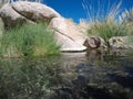 Hot springs of Puritama, Atacama Desert Royalty Free Stock Photo