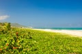 Natural beach of Arrecifes in national park Tayrona in Colombia Royalty Free Stock Photo