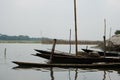 The Natural Beautiful Fishing Boat on the River of Bangladesh Royalty Free Stock Photo