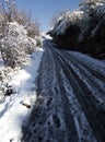 Pakistan Galyat snow fall image