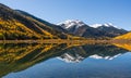 Natural Beauty Autumn Colorado Travel Photo Background Royalty Free Stock Photo