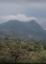 natural beauty of mountain in monsoon Royalty Free Stock Photo