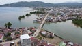 Natural beauty seen from the air in the city of Tolitoli, Central Sulawesi 2