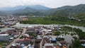 Natural beauty seen from the air in the city of Tolitoli, Central Sulawesi 1