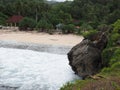 The natural beauty of Srau Beach, Pacitan Royalty Free Stock Photo