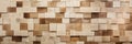 Natural Beige Wooden Block Texture